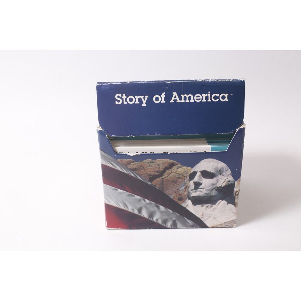 Story of America Educational Card Set by Grolier Books History ~ 260209-WH 962